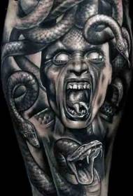 waewae tattoo whakapaipai whakapaipai Medusa