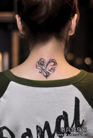 Neck love totem tarakona tattoo tattoo