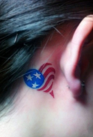 tattoo ea folakha ea Amerika