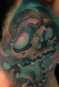 lepoa 3dskull tatuaje eredu pertsonaliz betea