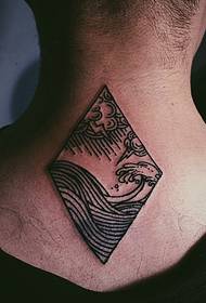 tattoo yapadera kwambiri ya geometry tattoo yaying'ono ya totem