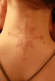 Neck Compass Yisingaoneki Tatoo Yepatani