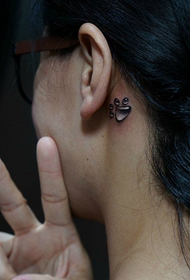 Modello di tatuaggio impronta 3D