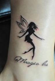 Legs Beautiful Elves Tattoo