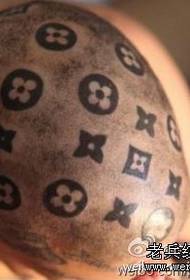 head tattoo pattern: alternative head totem tattoo pattern  35734 - Ear Star Tattoo Pattern
