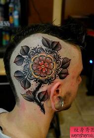 Tattoo show picture recommend a personality head Tattoo pattern