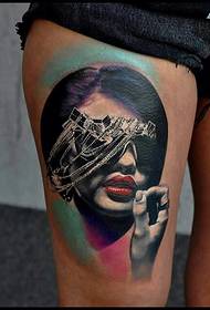 Model Legion Tattoo Woman Woman