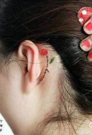 Modello conciso del tatuaggio del corpo 35651 - Modello antico tatuaggio leggero