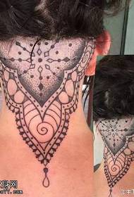 galvas vaniļas tetovējuma raksts