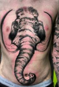 холигоҳи сина шакли tattoo сари калон mammoth