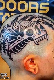 Head Beetle Tattoo -tatuointikuvio