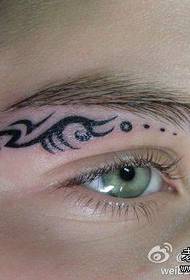 totemo tatuiruotės modelis: akių totemo tatuiruotės modelio tatuiruotės paveikslėlis