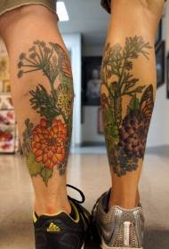 Wytatuuj nogi z nowatorskim wzorem, nie tracąc twórczego uroku wzoru tatuażu nóg