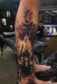 Jungen Beine Tattoo Stachel Tipps Gebäude Tattoo Flamme Tattoo Bilder