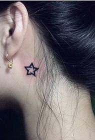 disegno del tatuaggio capo: disegno del tatuaggio pentagramma totem testa