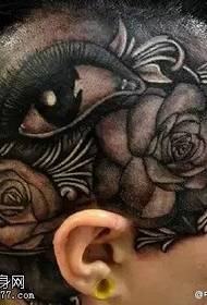 ea sebele 3D leihlo la rose tattoo paterone