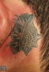 pola tato cangkang khusus