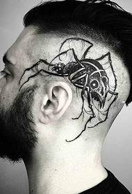 estro personeco aroganta 3d tatuaje bildo estas tre realisma