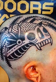 tetování vzor tetování hlavy brouka