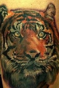 зебо воқеӣ tiger сари tattoo намунаи