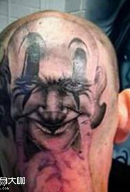 tèt lagè bondye modèl tatoo