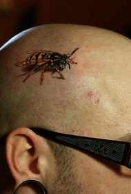 owezangaphandle Head classic bee tattoo iphethini