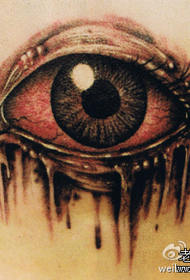 head tattoo pattern: head eye tattoo pattern
