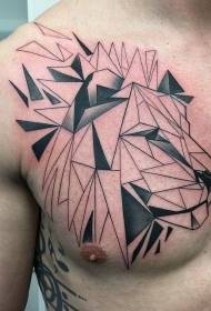 chipfuva geometric chimiro cheshumba musoro tattoo tattoo