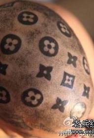 vzorec tatoo na glavi: Alternativni vzorec tatoo glave totem