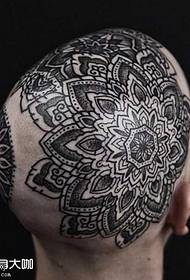 hoofd punt tattoo tattoo patroon