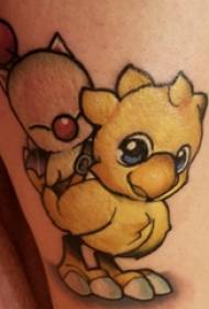 foto di tatuaggi animali ragazza gambe simpatici animali tatuaggi
