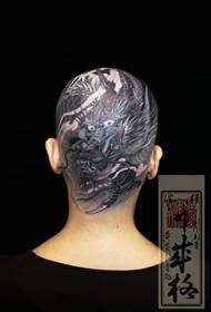 Tatuaggio testa di bellezza