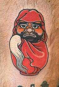 Ang sumbanan sa Thighs Dharma Tattoo