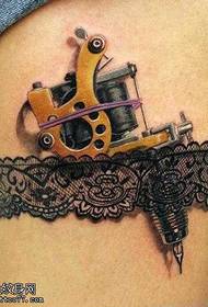 noga tetovaža stroj tetovaža uzorak