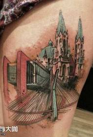 personality Architectural tattoo pattern