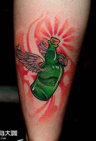 uzorak tetovaže piva za noge