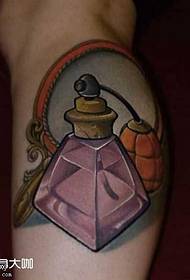 padrão de tatuagem de perfume de gás