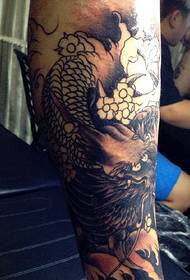 kururuwa tsohon gargajiya mugunta dragon tattoo juna