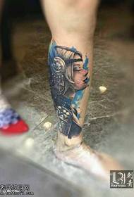 Been Schéinheets Tattoo Muster