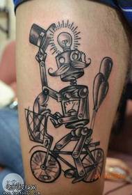 leg hot car man tattoo style pattern