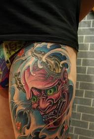 in the thigh tribe's color red tattoo tattoo tattoo