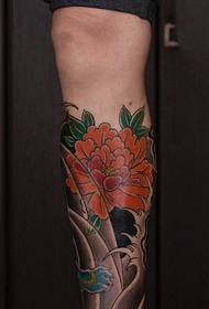 ngwugwu nwa ehi peony ifuru tattoo ụkpụrụ bụ anya-na-akụta