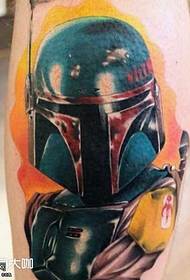 I-Legs handsome star war tattoo iphethini