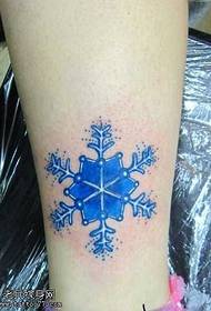 ayaq snowflake döymə nümunəsi