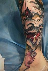 Traditionalkwụ ọdịnala European obere ụdị Prajna tattoo