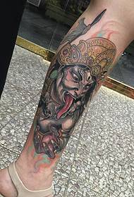 Pola tato warna banshee warna bungkus sing ndadekake wong wedi