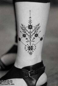 umlenze we-leg garland totem tattoo