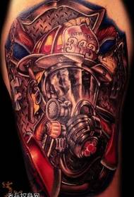 firefighter Tattoo Muster