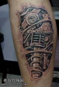 Been Machine Tattoo patroon