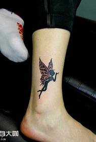láb manó tetoválás minta